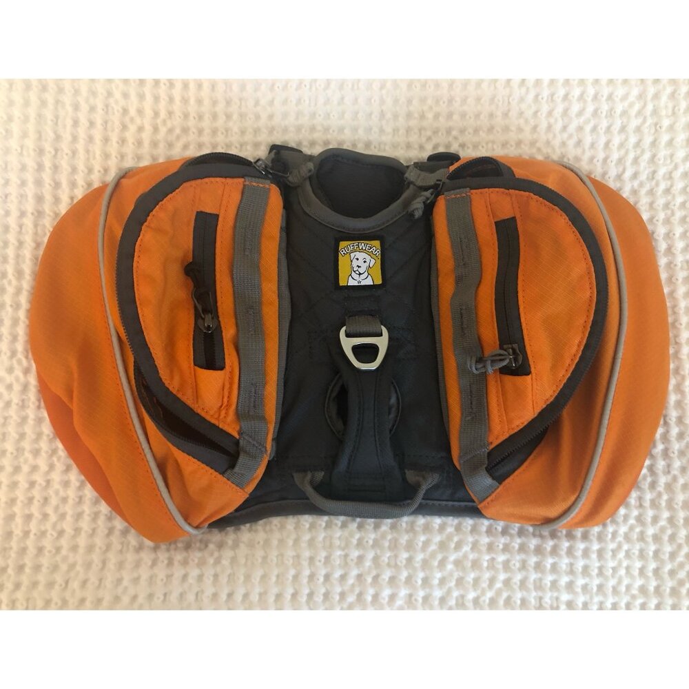Ruffwear Approach Full-Day Hiking Pack for Dogs, Campfire orange, XX-Small